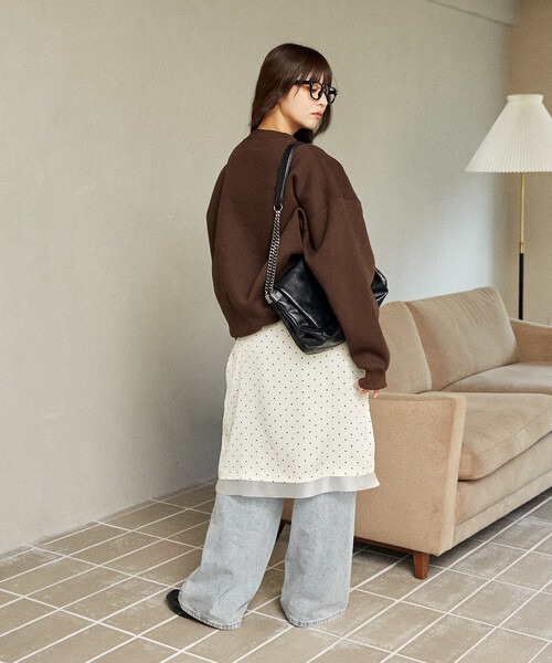 セール】MARY QUANT × PUBLUX/マリークワント ワンポイント ロゴ刺繍