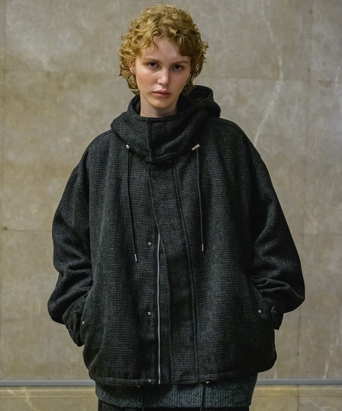 CASPER JOHN（キャスパージョン）の「Boucle short mods coat/ブークレ