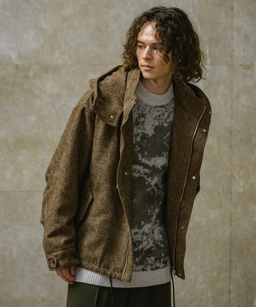 CASPER JOHN（キャスパージョン）の「Boucle short mods coat/ブークレ