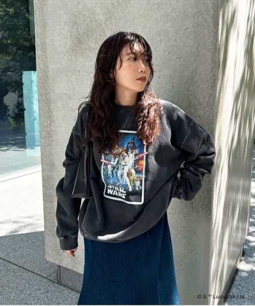 Ameri（アメリ）の「STARWARS BLACK SWEAT（スウェット）」 - WEAR