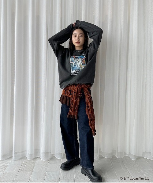 Ameri（アメリ）の「STARWARS BLACK SWEAT（スウェット）」 - WEAR