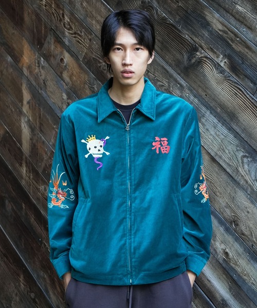 セール】【HOUSTON/ヒューストン】COTTON VELVETEEN VIETNAM JACKET