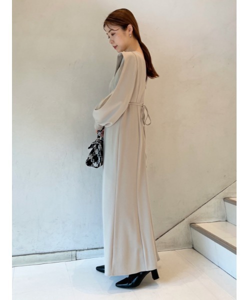 SNIDEL（スナイデル）の「レディライクミディワンピース（ワンピース