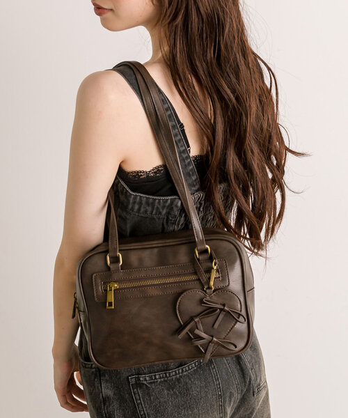 OLIVE des OLIVE（オリーブデオリーブ）の「リボンハートポーチ付