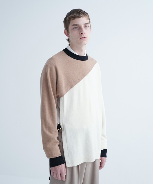 CULLNI（クルニ）の「21-AW-042 アシンメトリーニットプルオーバー
