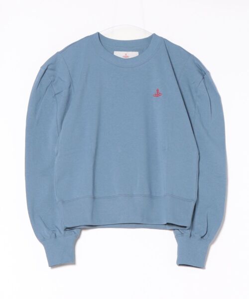 セール】ｵｰｶﾞﾆｯｸﾍﾋﾞｰ天竺ｴｲﾘｱﾝｽﾘｰﾌﾞﾄｯﾌﾟ（その他トップス）｜Vivienne