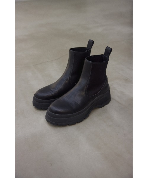 BLACK BY MOUSSY（ブラックバイマウジー）の「side gore boots