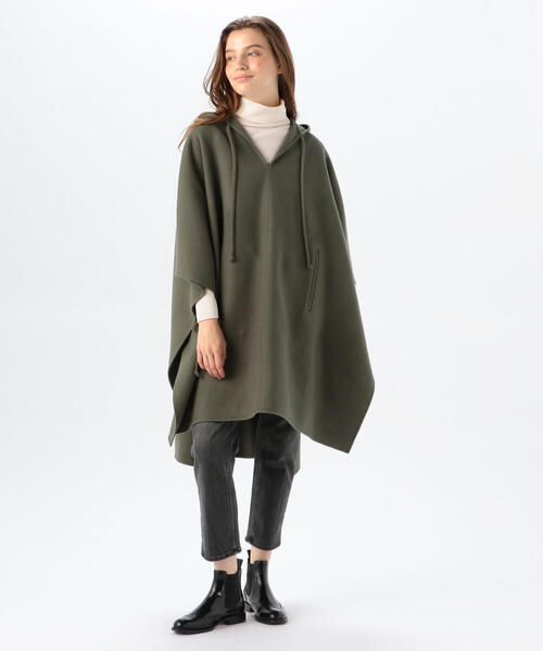 TOMORROWLAND （トゥモローランド）の「ウールカシミヤリバー ポンチョ