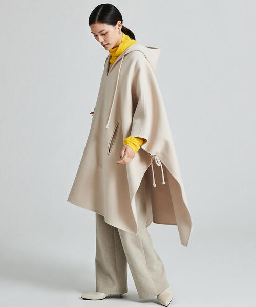 TOMORROWLAND （トゥモローランド）の「ウールカシミヤリバー ポンチョ