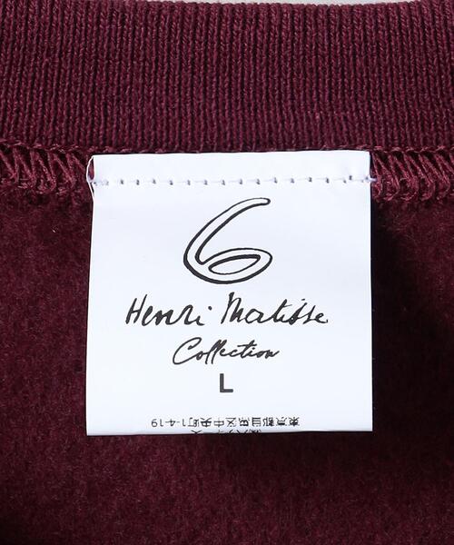 6（ロク）の「＜6(ROKU)＞HENRI MATTISE CUTOUT/スウェット