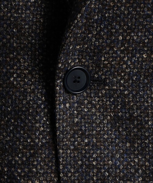 セール】ベビーアルパカウール 2Bシングルテーラードジャケット FERLA