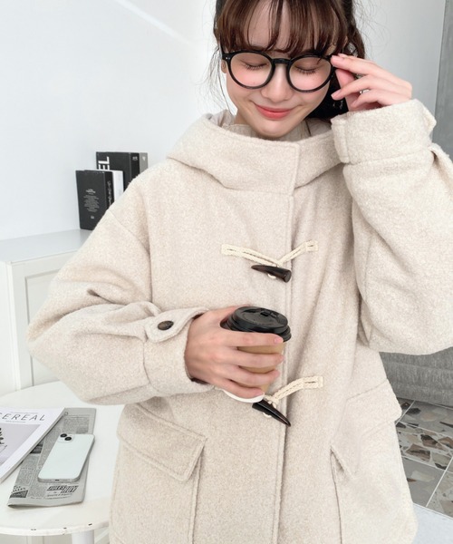 moment+（モーメントプラス）の「リングフェイクウールショート