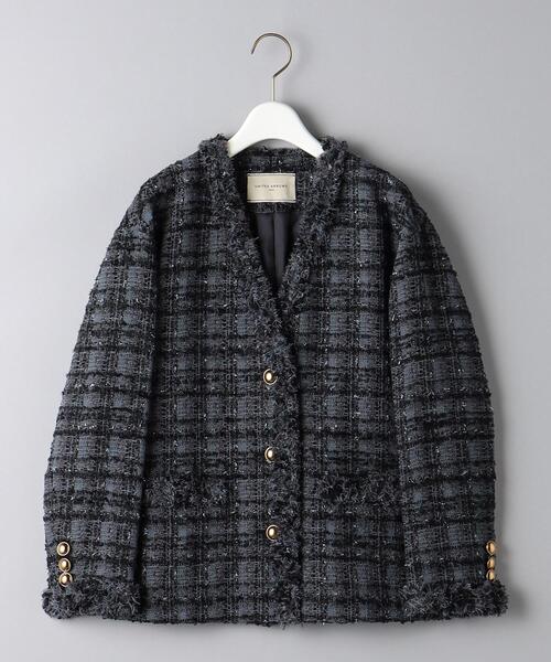 UNITED ARROWS（ユナイテッドアローズ）の「ファンシーツイード Vノー