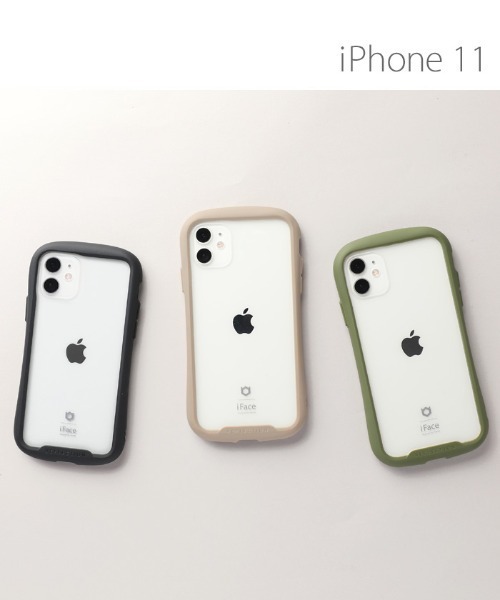 iPhone11 ケース iFace Reflection 強化ガラス クリアケース アイ