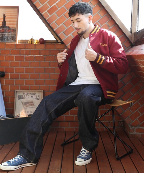 HOUSTON（ヒューストン）の「HOUSTON スタジャン（USAAF