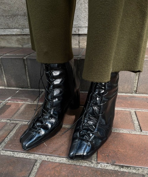 Ameri（アメリ）の「LACE UP BOOTS（ブーツ）」 - WEAR