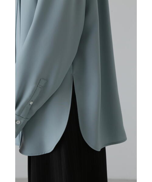 セール】パウダリードライサテンブラウス（シャツ/ブラウス）｜ADORE