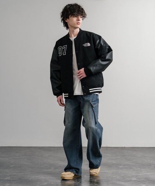日本未展開モデル WHITE LABEL THE NORTH FACE VARSITY HEAT JACKET