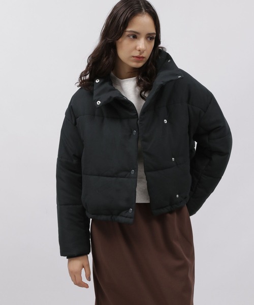 LAKOLE（ラコレ）の「ショートパファージャケット / 987932（ナイロン