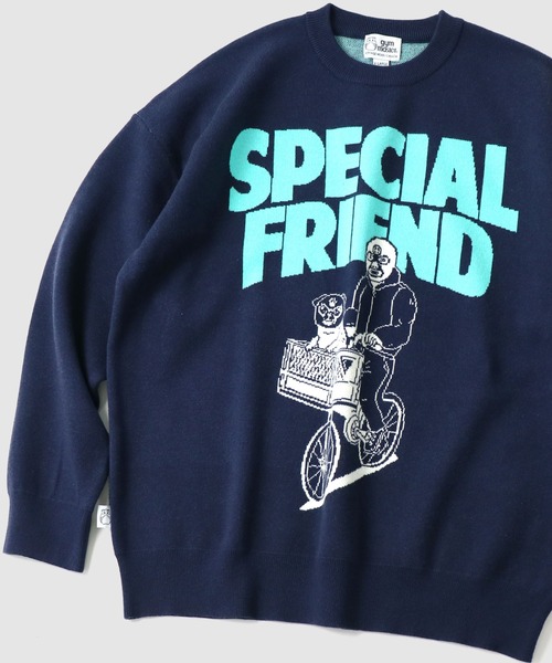 ジャガードニットSPECIAL FRIENDクルーネック | ジムマスター（gym
