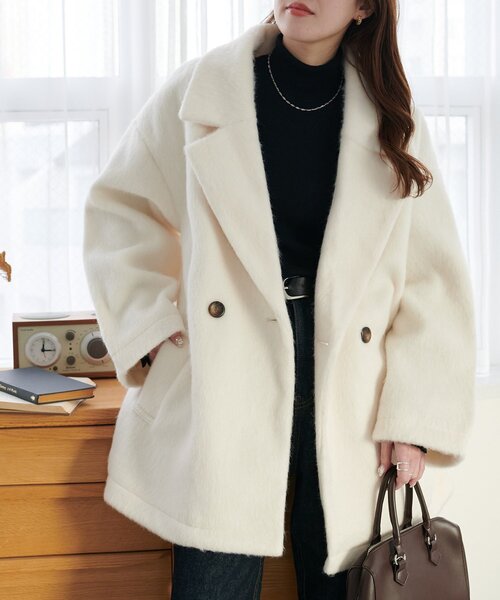 セール】【WEB限定】ダブルテーラージャケット（テーラードジャケット