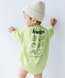 キッズのロンパース（グリーン・カーキ/緑色系）ファッション通販