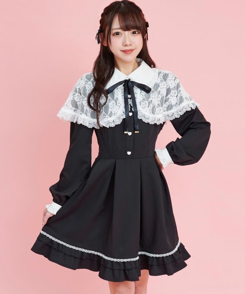 Secret Honey（シークレットハニー）の「レースケープ付ワンピース