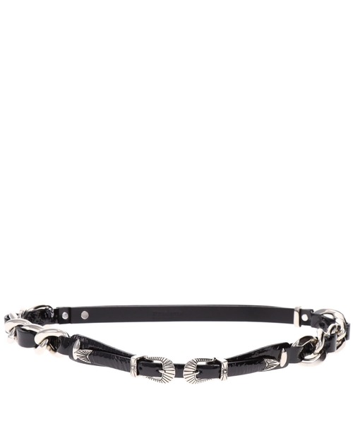 TOGA PULLA 本革レザーベルト ダブルバックルTPO2-AH524 TOGA PULLA 本