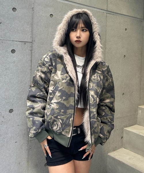 カモフラージュファージャケット（ダウンジャケット/コート）｜KsG