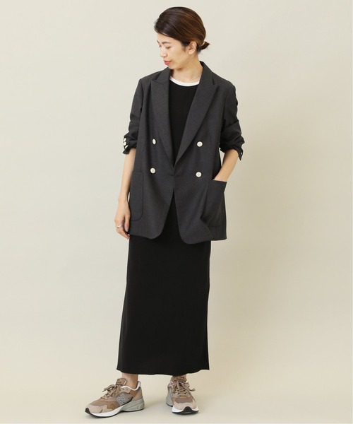 IENA（イエナ）の「ウールダブルブレストジャケット◇（テーラード