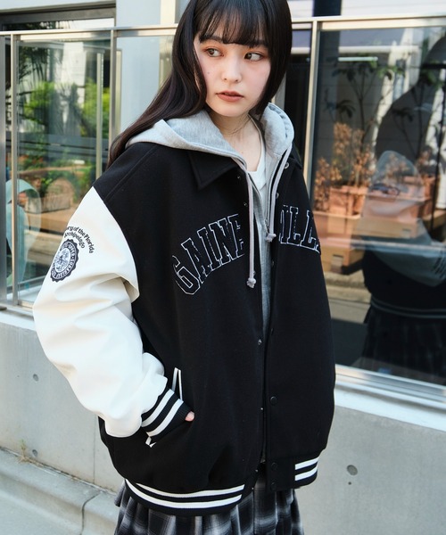 セール】WEGO/メルトンワッペンスタジャン（スタジャン）｜WEGO