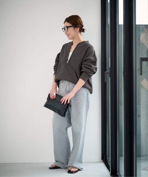 ≪追加≫Champion/チャンピオン 別注ハーフZIPリバースウィーブ11.5oz