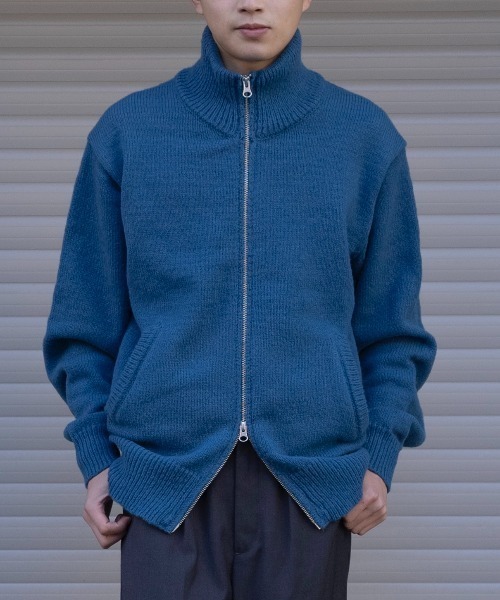 SINSS（シンス）の「High neck drivers knit / ハイネックドライバーズ
