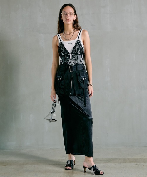 PRANK PROJECT（プランクプロジェクト）の「モノグラムレースキャミ