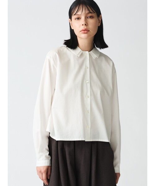 mizuiroind（ミズイロインド）の「mizuiro ind ダブルカラーシャツ