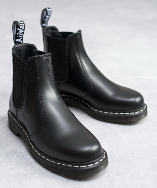 Dr.Martens ドクターマーチン / 2976 WHITE STITCH チェルシーブーツ