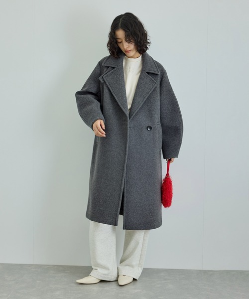 ADAM ET ROPE'（アダムエロペ）の「ウールボンディングロングコート