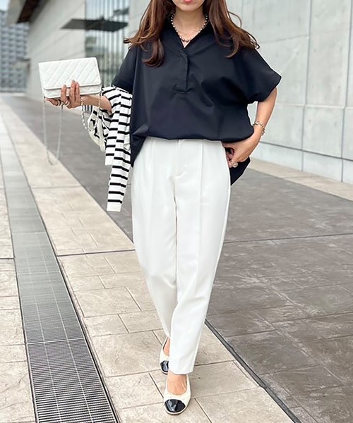 スキッパーバックコクーンシャツ Emma Taylor│STYLEDOOR スタイルドア