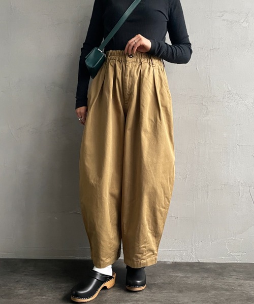 HARVESTY/ハーベスティ] チノクロスサーカスパンツ（チノパンツ