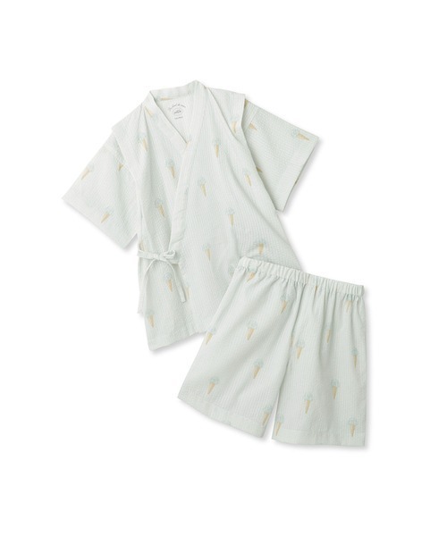 gelato pique（ジェラートピケ）の「【ONLINE限定】【KIDS】甚平セット