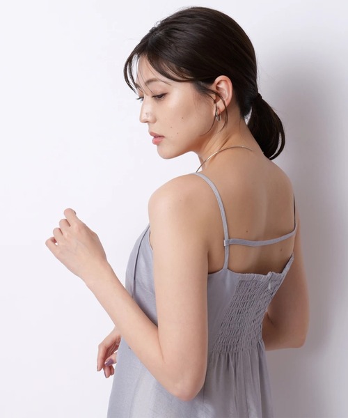 Mystrada（マイストラーダ）の「シアーキャミワンピース（ワンピース