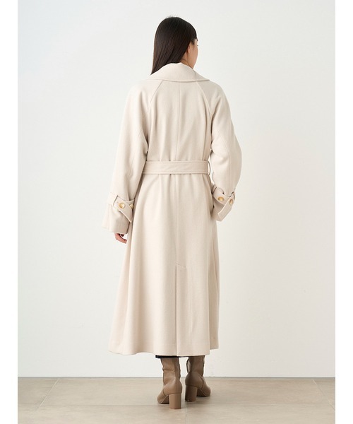 SNIDEL（スナイデル）の「ウールカシミヤスタンドカラーコート（その他