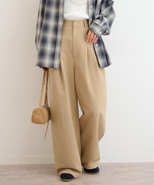 追加 / 新色》2タックワイドパンツ（チノパンツ）｜JOURNAL STANDARD