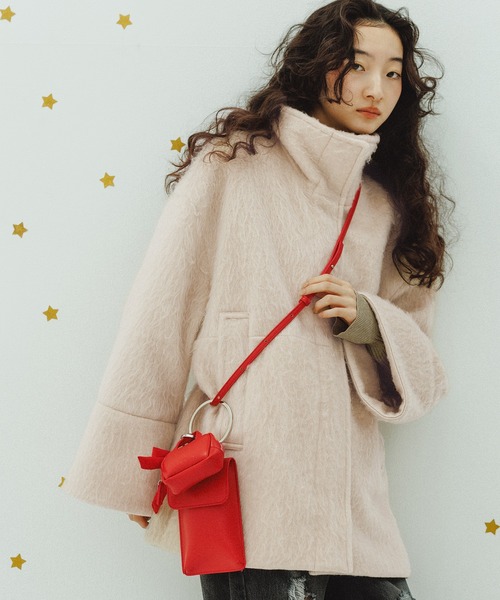 ADAM ET ROPE'（アダムエロペ）の「【WEB限定】スタンドカラーコクーン