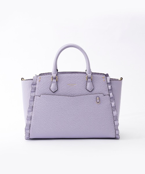 推し事バッグ》クリアポケット付きトートバッグ（ハンドバッグ