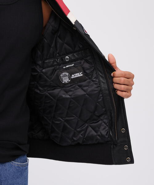 VARSITY JACKET RED AXES / バーシティジャケット レッドアクシズ