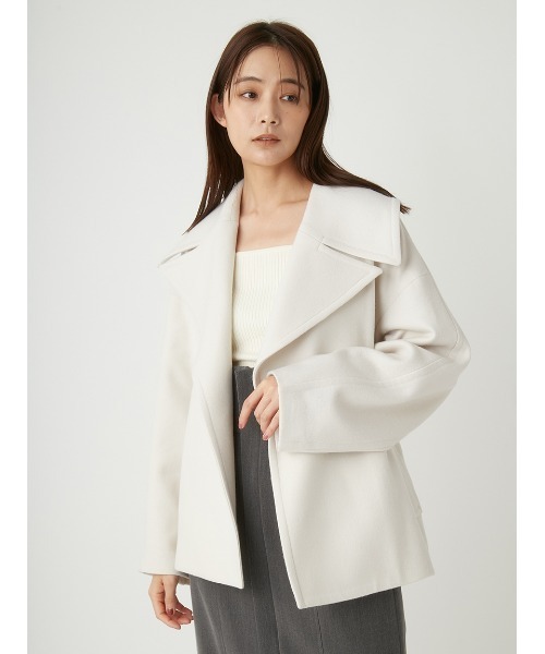 FRAY I.D（フレイアイディー）の「ビッグカラーショートコート（その他