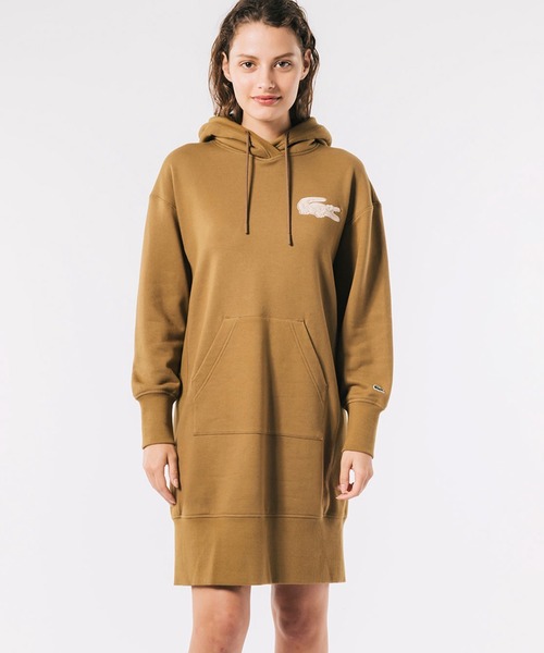 LACOSTE（ラコステ）の「裏パイル地 ワニロゴスウェットフーディー