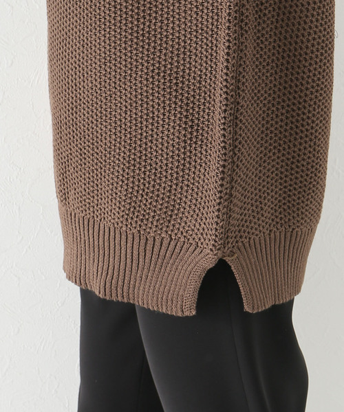 セール】【walenode / ウェルノード 】ストローヤーンニットベスト