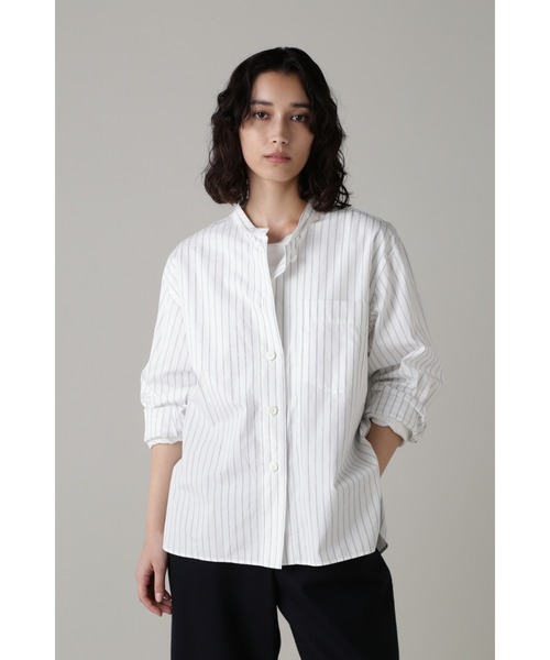 MARGARET HOWELL（マーガレットハウエル）の「COTTON POPLIN STRIPE